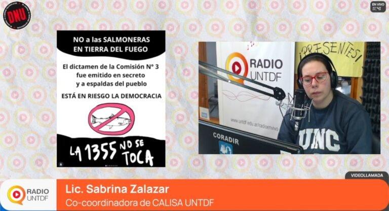 Las Cátedras Libres fortalecen el debate sobre las salmoneras en Tierra del Fuego